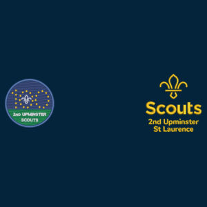 2nd Upminster Scouts Zip up Anniversary Hoodie Adults Design